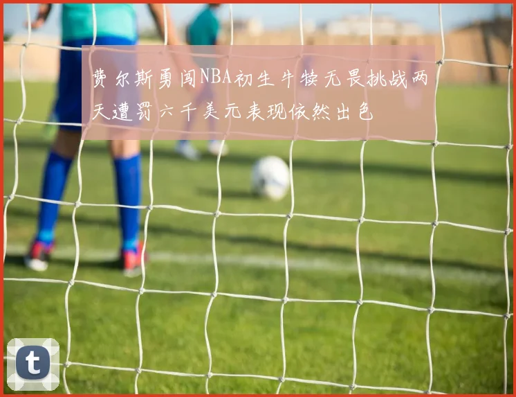 费尔斯勇闯NBA初生牛犊无畏挑战两天遭罚六千美元表现依然出色